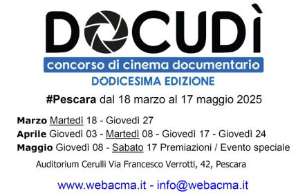 #DOCudi Concorso di Cinema Documentario